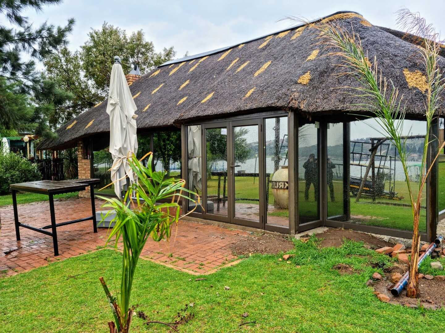 Custom designed glass enclosure